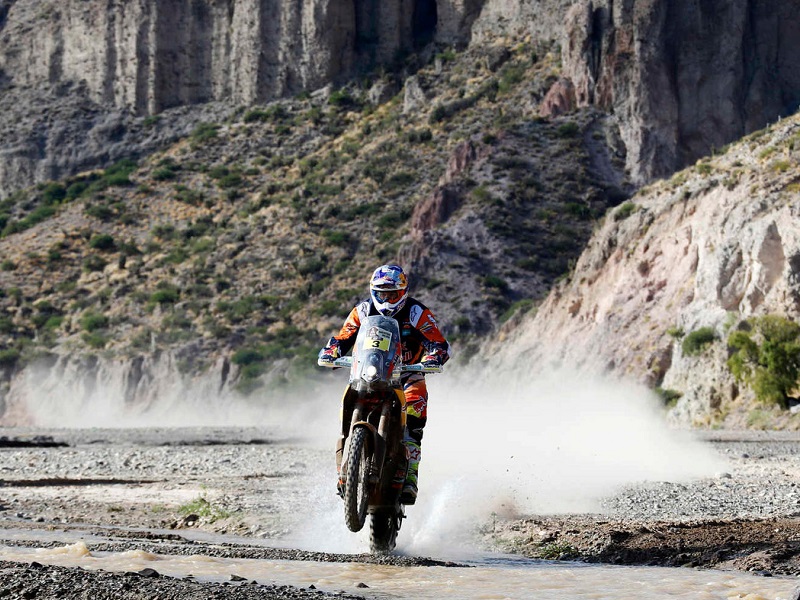132563 Toby Price KTM 450 RALLY Dakar 2016